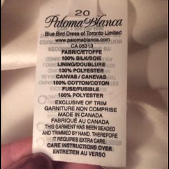 Paloma Blanca Wedding Gown - Picture 4 of 8